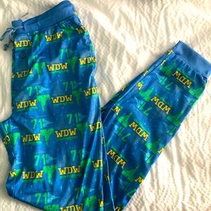 NWT WDW magic kingdom casual/pj pants